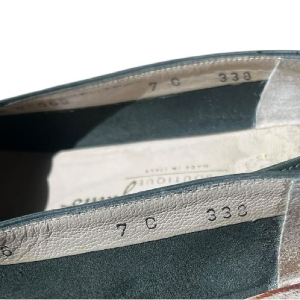 Salvatore Ferragamo Black Leather Footwear - Picture 3 of 8
